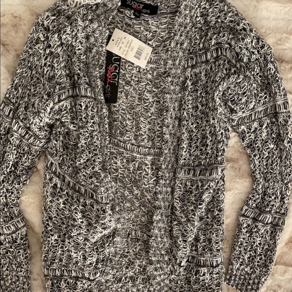“GIRLS SUGAR RUSH GIRLS SWEATER JACKET” - Picture 1 of 7